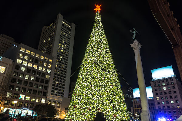 Union Square Ice Skating Rink San Francisco