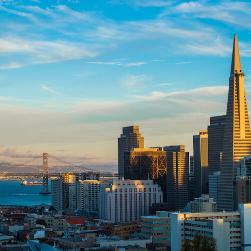 Galleria Park near Downtown San Francisco