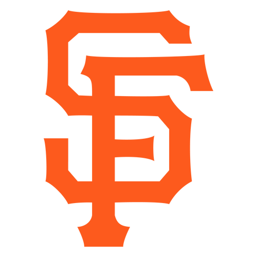 The image shows an orange interlocking "SF" logo with a bold, textured design on a transparent background.