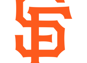 The image shows an orange interlocking "SF" logo with a bold, textured design on a transparent background.